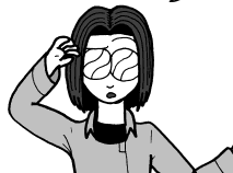 A cropped image of Ted. Ted has somewhat longer hair, and large round glasses.